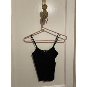 Topshop Women’s Size 6 Black Tank Top